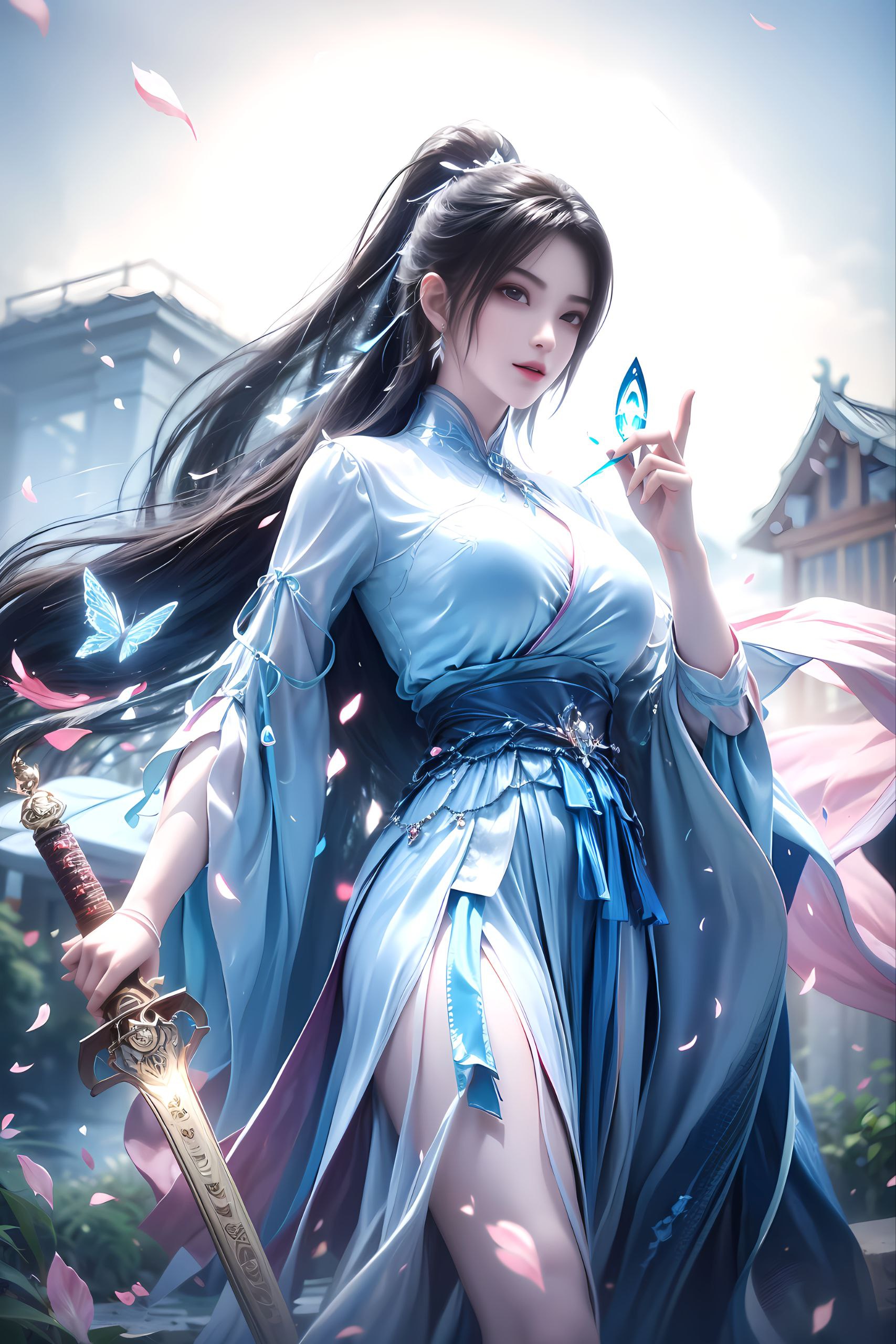 行动中